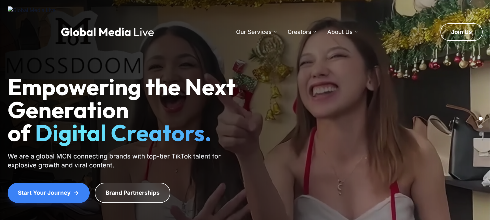Global Media Live Official Portal
